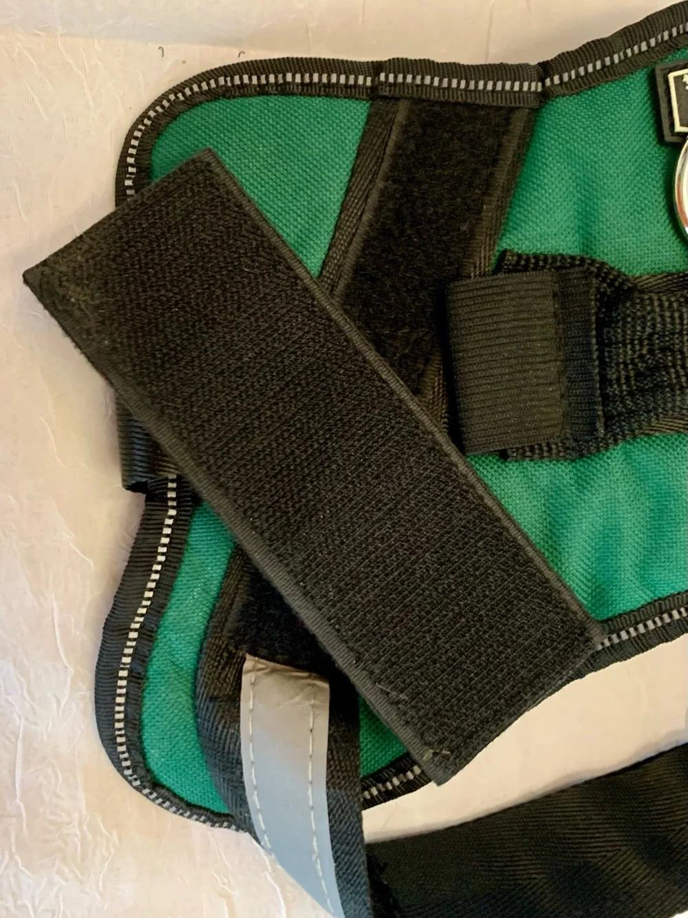 Bolux Green Dog Harness Vest with 'Best Friend'